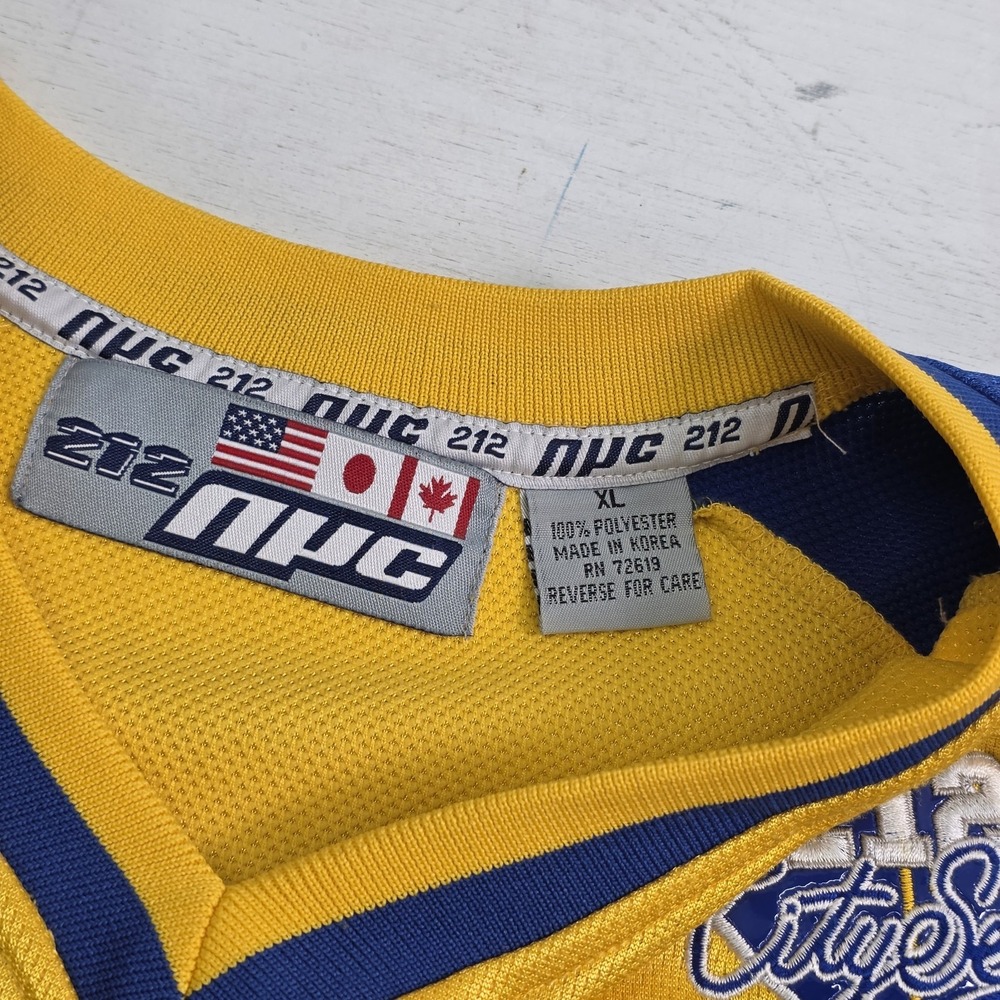 Vintage NYC 212 Dirty South 08 City Series Stitched Vinyl Football Jersey Men XL - Picture 6 of 15
